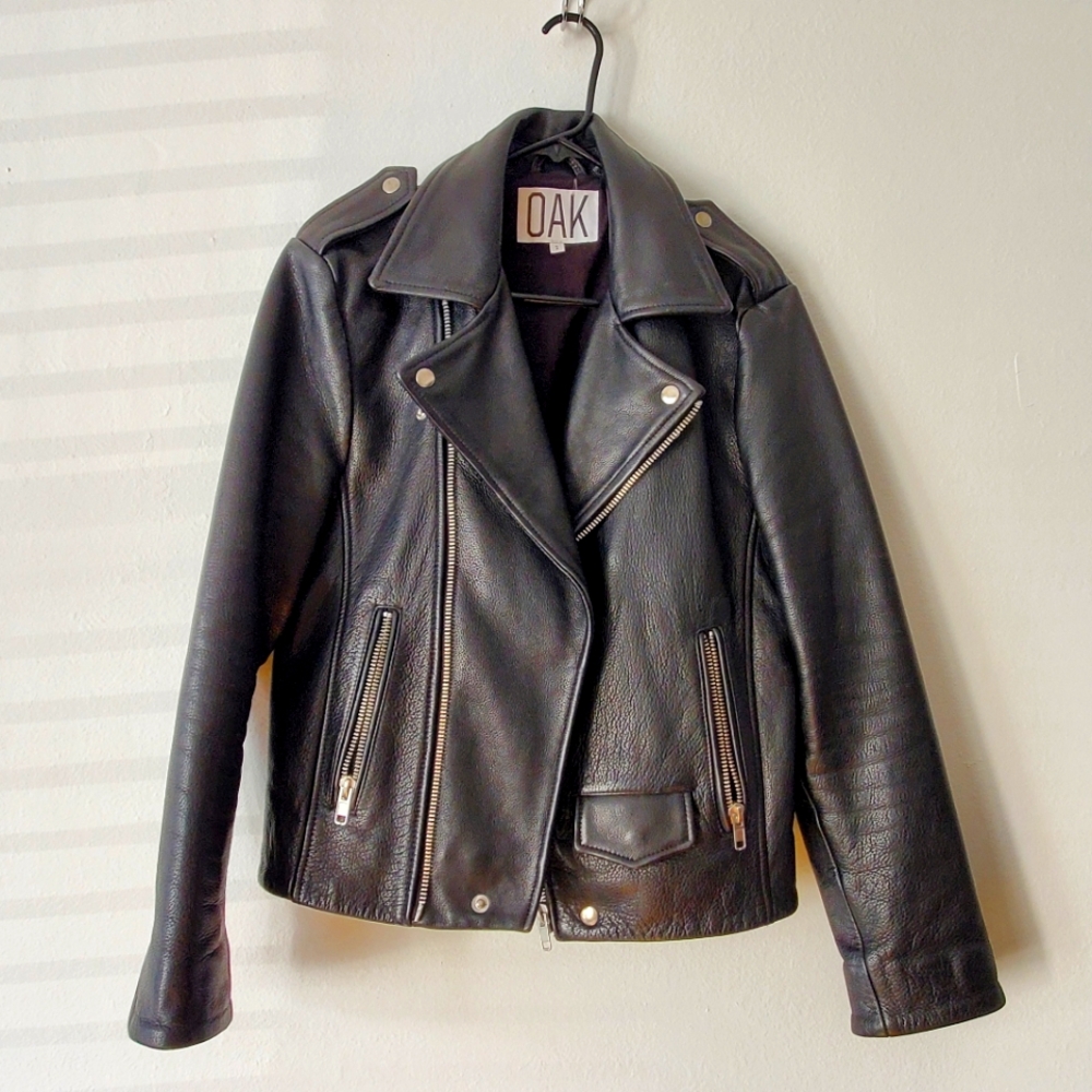 Oak Leather Jaclet Unisex